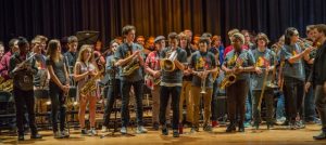 Students performing finale at the 2016 JAM.