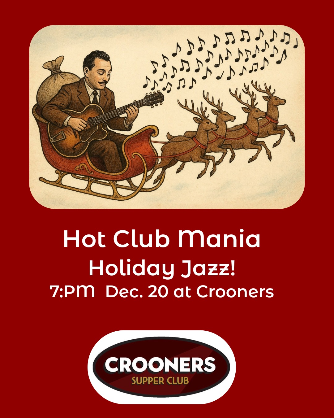 Crooner's Dec. 20